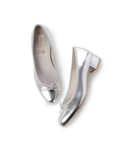 Launa lea ballet(ラウナレア バレエ)の「【レイン対応】RainyDay ラウンドトゥヒールバレエシューズ゙(RB5001A)(バレエシューズ・レディース・ブラック/シルバー/ベージュ・23.5cm/23.0cm/24.0cm/25.0cm/24.5cm/22.0cm/26.0cm/22.5cm/25.5cm/21.5cm)」の18枚目の写真