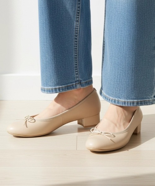 Launa lea ballet(ラウナレア バレエ)の「【レイン対応】RainyDay ラウンドトゥヒールバレエシューズ゙(RB5001A)(バレエシューズ・レディース・ブラック/シルバー/ベージュ・23.5cm/23.0cm/24.0cm/25.0cm/24.5cm/22.0cm/26.0cm/22.5cm/25.5cm/21.5cm)」の11枚目の写真
