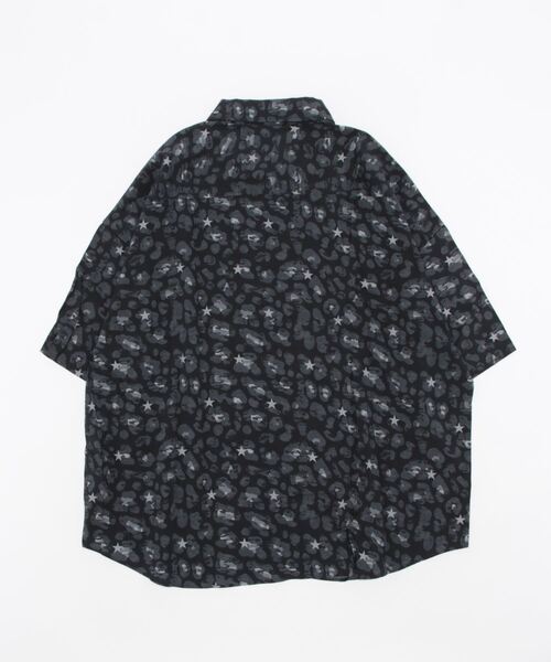 qwerty（クワーティ）の「QWERTY (クワーティ)BlackCamo Leopard Shirts（シャツ/ブラウス・メンズ・ブラック・F）」の2枚目の写真