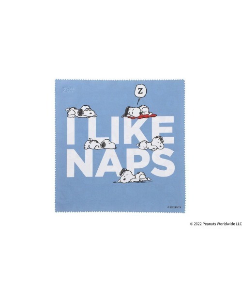 PEANUTS（ピーナッツ）の「めがね拭き（セリート）｜Zoff PEANUTS COLLECTION（メガネ・レディース・ピンク/イエロー/ブルー・FREE）」の2枚目の写真