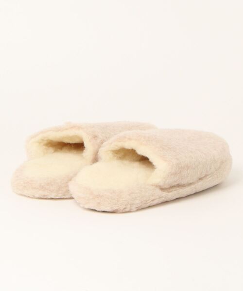 COLD BREAKER(コールドブレーカー)の「COLD BREAKER / コールド ブレイカー SLIPPER BASIC ボア ルームシューズ IPJ(ルームシューズ/スリッパ・レディース・ライトグレー/ベージュ/ブルー/ナチュラル・39/37)」の5枚目の写真