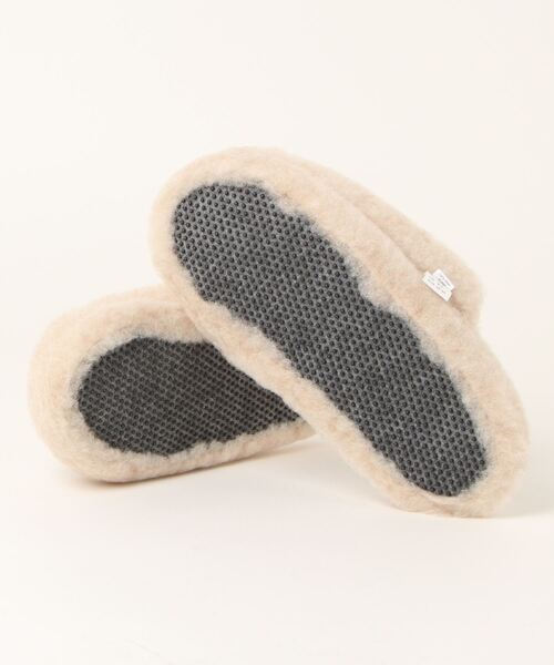 COLD BREAKER(コールドブレーカー)の「COLD BREAKER / コールド ブレイカー SLIPPER BASIC ボア ルームシューズ IPJ(ルームシューズ/スリッパ・レディース・ライトグレー/ベージュ/ブルー/ナチュラル・39/37)」の6枚目の写真