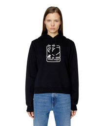 DIESEL | レディース 長袖 スウェットパーカー(パーカー)