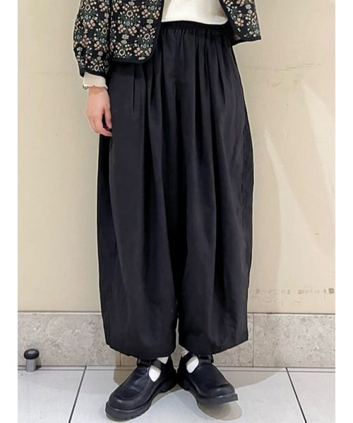 Samansa Mos2（サマンサ モスモス）の「エッグパンツ（その他パンツ・レディース・ブラック/ブルー/ベージュ・ﾌﾘ-）」の2枚目の写真