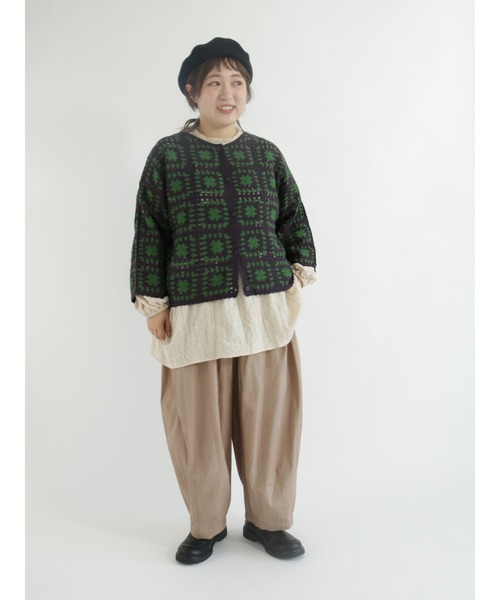 Samansa Mos2（サマンサ モスモス）の「エッグパンツ（その他パンツ・レディース・ブラック/ブルー/ベージュ・ﾌﾘ-）」の9枚目の写真