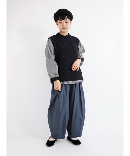 Samansa Mos2（サマンサ モスモス）の「エッグパンツ（その他パンツ・レディース・ブラック/ブルー/ベージュ・ﾌﾘ-）」の5枚目の写真