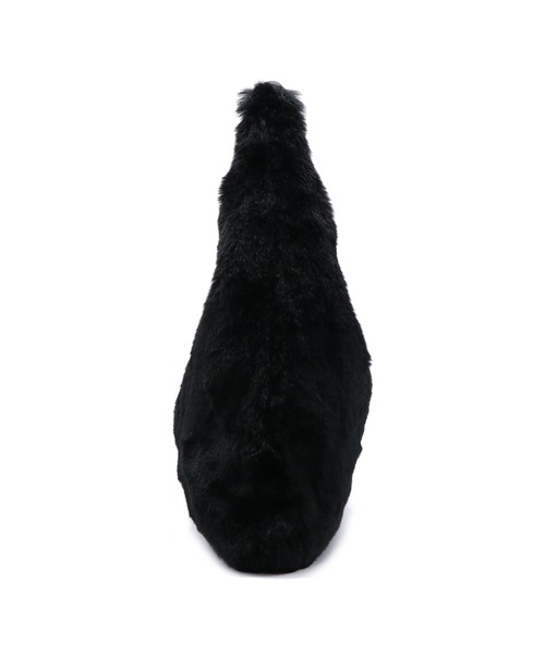 GUSCIO（グッシオ）の「【グッシオベーシック】フェイクファー　トライアングルトートバッグ（トートバッグ・レディース・ワイン/ブラック/アイボリー/グレー/ブラウン/ピンク・FREE）」の8枚目の写真