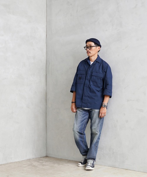 MILITARY(ミリタリー)の「デッドストック 米軍 COAST GUARD(沿岸警備隊)ODU オペレーション THREE QUARTER SLEEVE ジャケット(ミリタリージャケット・メンズ・ネイビー・45/41R/41S/39S/43R)」の5枚目の写真
