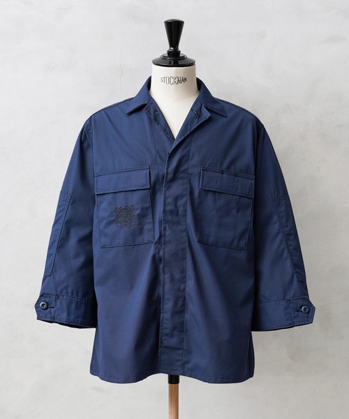MILITARY(ミリタリー)の「デッドストック 米軍 COAST GUARD(沿岸警備隊)ODU オペレーション THREE QUARTER SLEEVE ジャケット(ミリタリージャケット・メンズ・ネイビー・45/41R/41S/39S/43R)」の13枚目の写真
