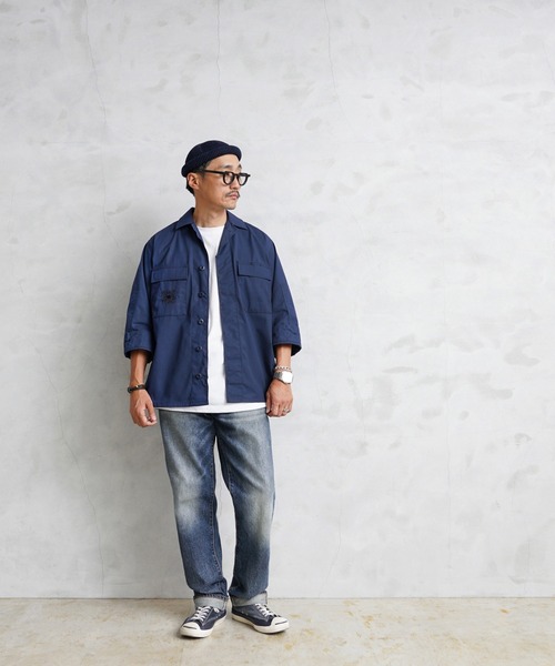 MILITARY(ミリタリー)の「デッドストック 米軍 COAST GUARD(沿岸警備隊)ODU オペレーション THREE QUARTER SLEEVE ジャケット(ミリタリージャケット・メンズ・ネイビー・45/41R/41S/39S/43R)」の15枚目の写真
