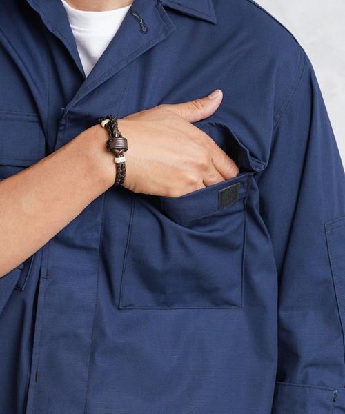 MILITARY(ミリタリー)の「デッドストック 米軍 COAST GUARD(沿岸警備隊)ODU オペレーション THREE QUARTER SLEEVE ジャケット(ミリタリージャケット・メンズ・ネイビー・45/41R/41S/39S/43R)」の18枚目の写真