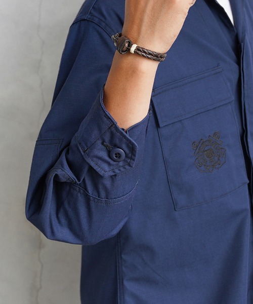 MILITARY(ミリタリー)の「デッドストック 米軍 COAST GUARD(沿岸警備隊)ODU オペレーション THREE QUARTER SLEEVE ジャケット(ミリタリージャケット・メンズ・ネイビー・45/41R/41S/39S/43R)」の21枚目の写真