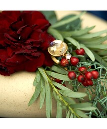 ANEVER | CRYSTAL フラワー リング(リング)