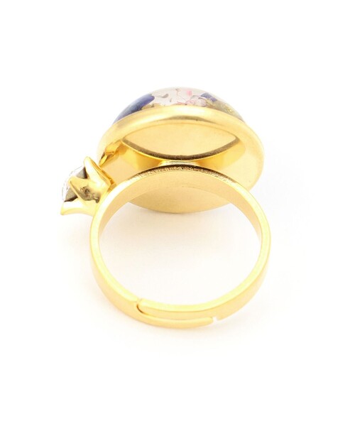 ANEVER（アンエバー）の「CRYSTAL フラワー リング（リング・レディース・ゴールド系/シルバー系・F）」の7枚目の写真