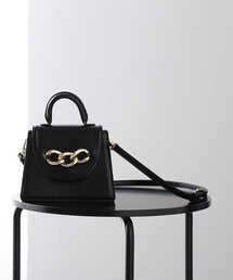 NATURAL BEAUTY BASIC | チャンキーチェーンフラップバッグ(ショルダーバッグ)