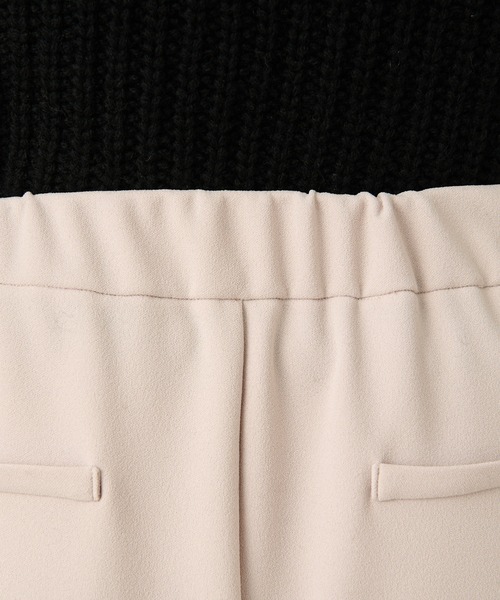 OUVRAGE CLASSE(ウヴラージュクラス)の「センタープレスジョガーパンツ(その他パンツ・レディース・ブラック/グレイッシュベージュ・FREE)」の14枚目の写真