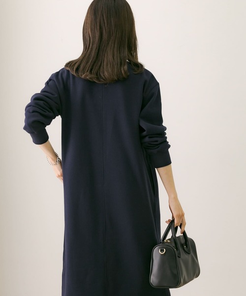 URBAN RESEARCH Sonny Label（アーバンリサーチサニーレーベル）の「裏起毛スウェットタートルワンピース（ワンピース・レディース・ブラック/ネイビー/ブラウン・FREE）」の20枚目の写真