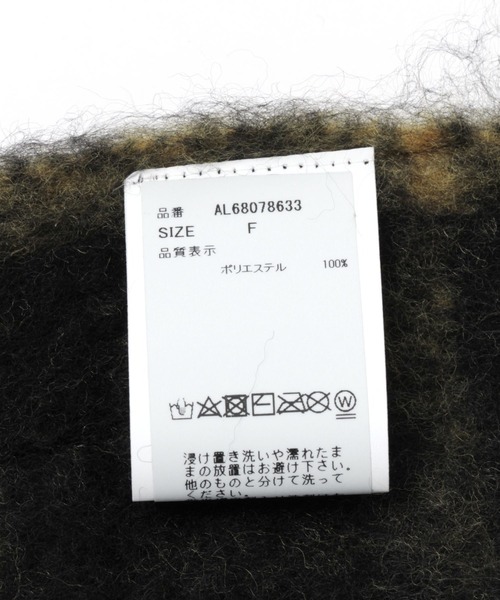 3.3 Field Trip (3.3フィールドトリップ)の「【UNISEX】3.3Field Trip/シンプルチェックマフラー 2180760(マフラー・レディース・ベージュ/ブラック/ブルー・FREE)」の11枚目の写真