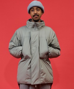 ATON/エイトン】TECHNO COTTON PADDED SHORT MODS/テクノコットン