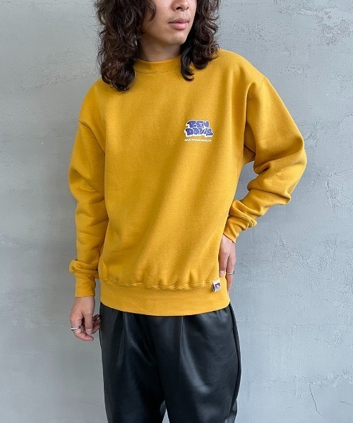 Ben Davis イエローロゴスウェット BEN DAVIS（ベンデイビス）の「WEB 