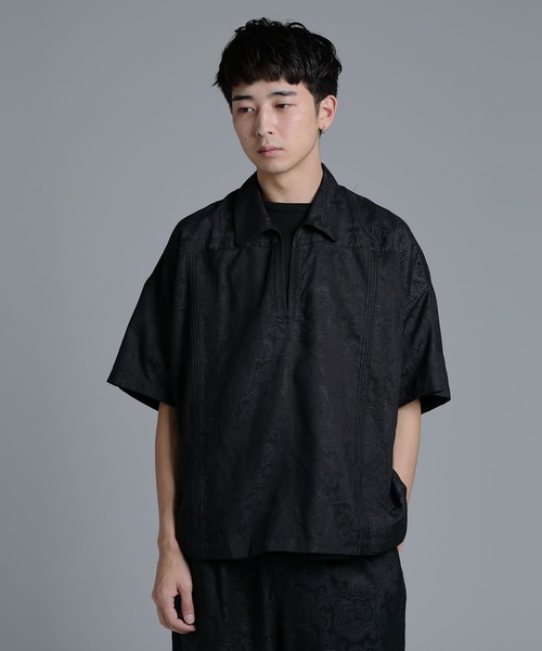 cohiba100tkです CONVERSE TOKYO｜STAR PATTERN EMBROIDERED CUBAN SHIRT