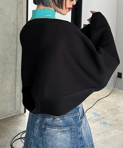 PAGEBOY（ページボーイ）の「マルチWAYボレロカーディガン（カーディガン/ボレロ・レディース・ラベンダー/オフホワイト/ゼブラ/ブラック・FREE）」の8枚目の写真