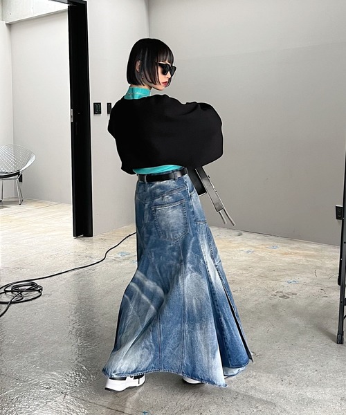 PAGEBOY（ページボーイ）の「マルチWAYボレロカーディガン（カーディガン/ボレロ・レディース・ラベンダー/オフホワイト/ゼブラ/ブラック・FREE）」の11枚目の写真