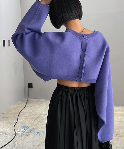 PAGEBOY（ページボーイ）の「マルチWAYボレロカーディガン（カーディガン/ボレロ・レディース・ラベンダー/オフホワイト/ゼブラ/ブラック・FREE）」の14枚目の写真