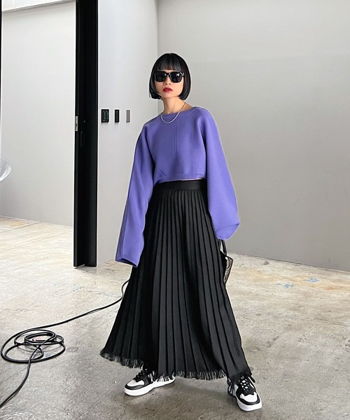 PAGEBOY（ページボーイ）の「マルチWAYボレロカーディガン（カーディガン/ボレロ・レディース・ラベンダー/オフホワイト/ゼブラ/ブラック・FREE）」の15枚目の写真