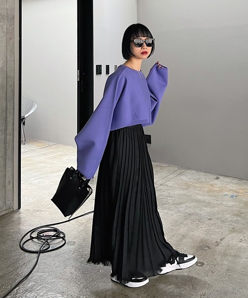 PAGEBOY（ページボーイ）の「マルチWAYボレロカーディガン（カーディガン/ボレロ・レディース・ラベンダー/オフホワイト/ゼブラ/ブラック・FREE）」の16枚目の写真