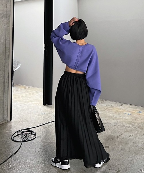 PAGEBOY（ページボーイ）の「マルチWAYボレロカーディガン（カーディガン/ボレロ・レディース・ラベンダー/オフホワイト/ゼブラ/ブラック・FREE）」の17枚目の写真