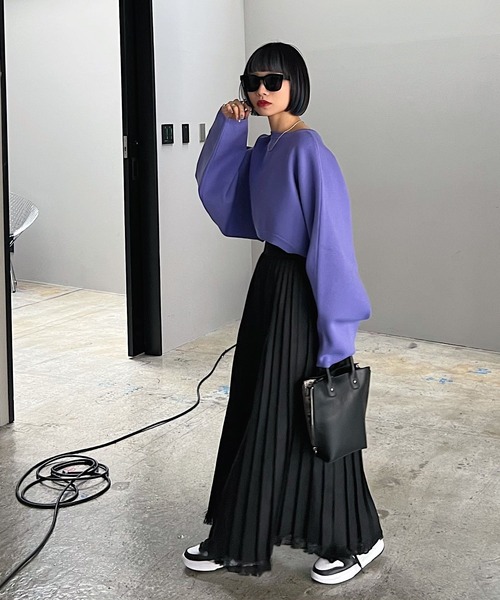 PAGEBOY（ページボーイ）の「マルチWAYボレロカーディガン（カーディガン/ボレロ・レディース・ラベンダー/オフホワイト/ゼブラ/ブラック・FREE）」の18枚目の写真