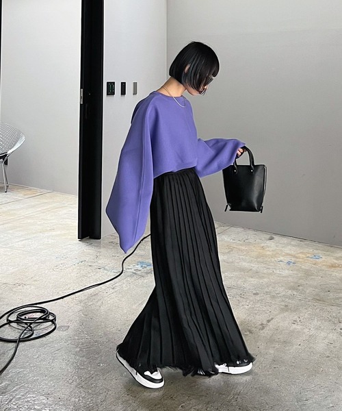 PAGEBOY（ページボーイ）の「マルチWAYボレロカーディガン（カーディガン/ボレロ・レディース・ラベンダー/オフホワイト/ゼブラ/ブラック・FREE）」の19枚目の写真