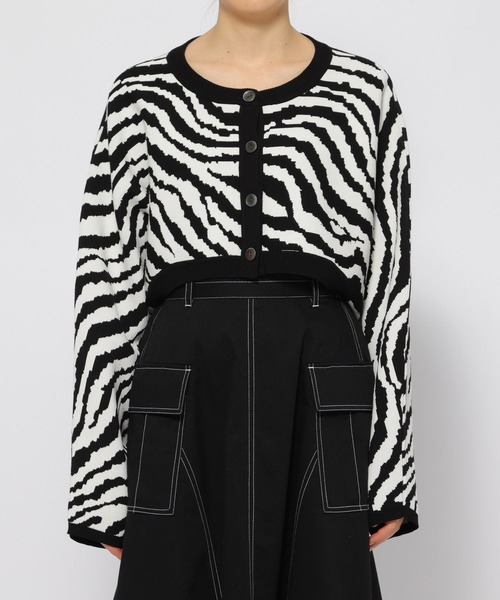 PAGEBOY（ページボーイ）の「マルチWAYボレロカーディガン（カーディガン/ボレロ・レディース・ラベンダー/オフホワイト/ゼブラ/ブラック・FREE）」の20枚目の写真