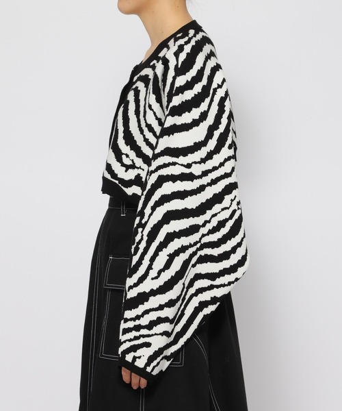 PAGEBOY（ページボーイ）の「マルチWAYボレロカーディガン（カーディガン/ボレロ・レディース・ラベンダー/オフホワイト/ゼブラ/ブラック・FREE）」の21枚目の写真