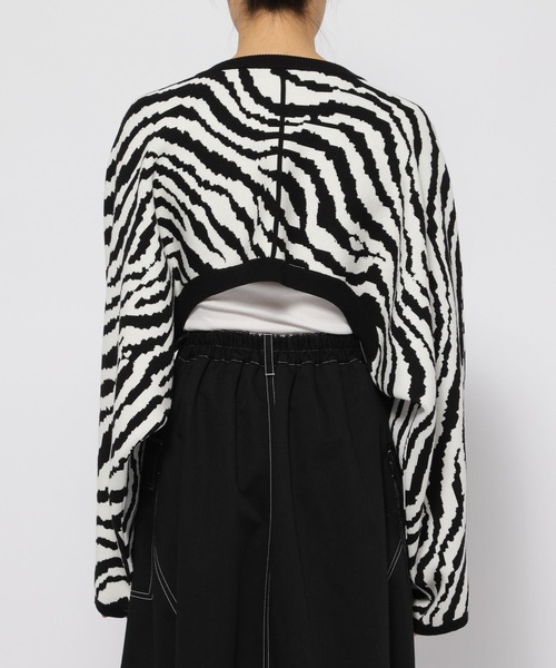 PAGEBOY（ページボーイ）の「マルチWAYボレロカーディガン（カーディガン/ボレロ・レディース・ラベンダー/オフホワイト/ゼブラ/ブラック・FREE）」の22枚目の写真