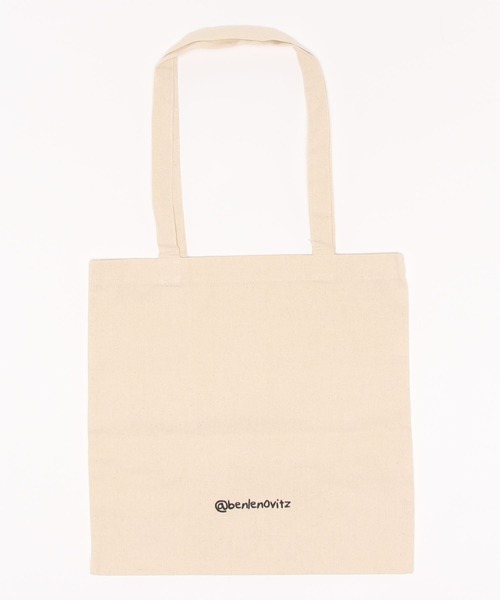 Ben Lenovitz（ベンレノビッツ）の「Lady Liberty Tote（トートバッグ・メンズ・オフホワイト・FREE）」の3枚目の写真