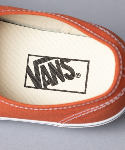 VANS（バンズ）の「【 VANS / ヴァンズ 】 AUTHENTIC / オーセンティック（スニーカー・メンズ・オレンジ/グリーン/ベージュ・6/6h/8/9/10/5h）」の7枚目の写真