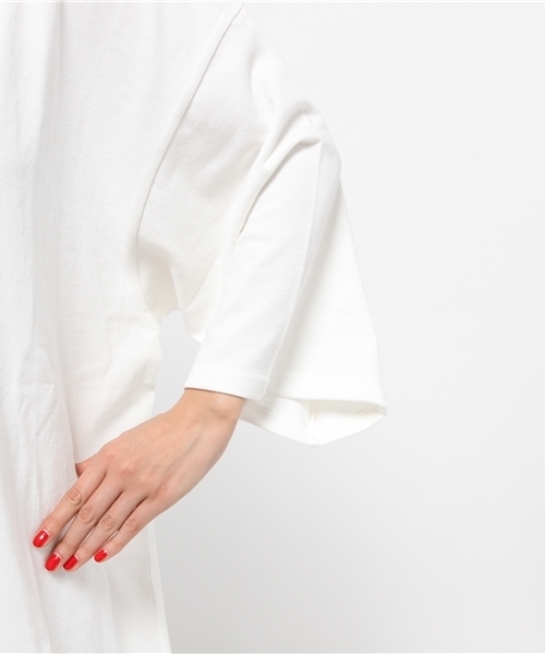 CIAOPANIC（チャオパニック）の「【Ciaopanic】　ハイネックBIGT-OP（ワンピース・レディース・ブラック/アイボリー/グレー・FREE）」の9枚目の写真