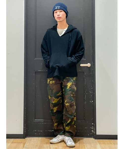 BACK NUMBER（バックナンバー）の「【BACK NUMBER】メキシカンパーカーレイヤード（パーカー・メンズ・ダークグレー/オレンジ/オフホワイト・XL/M/L）」の21枚目の写真