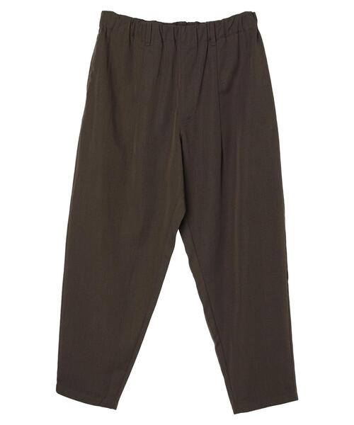 CRAFT STANDARD BOUTIQUE（クラフトスタンダードブティック）の「T/Rフリーバルーンパンツ（その他パンツ・メンズ・ダークブルー/グレイッシュベージュ/ブラック/アイボリー/モカ/カーキ/チャコールグレー・FREE）」の10枚目の写真