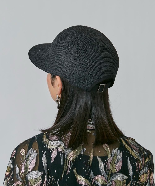 arth（アース）の「arth  Linen Braid Cap（キャップ・レディース・ライトブラウン/ブラック・FREE）」の6枚目の写真