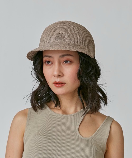arth（アース）の「arth  Linen Braid Cap（キャップ・レディース・ライトブラウン/ブラック・FREE）」の11枚目の写真