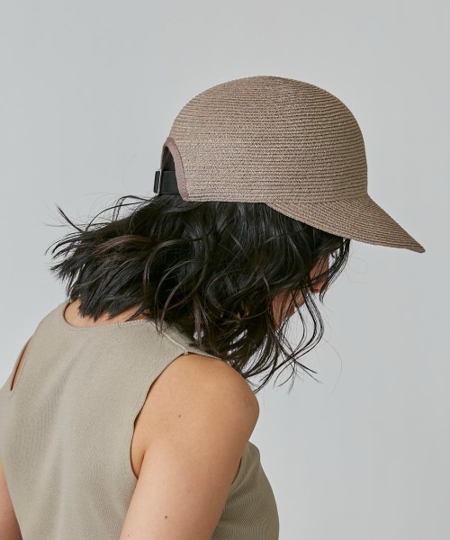 arth（アース）の「arth  Linen Braid Cap（キャップ・レディース・ライトブラウン/ブラック・FREE）」の16枚目の写真