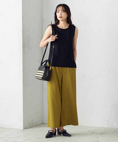 COMME CA ISM（コムサイズム）の「タンクトップ（タンクトップ・レディース・ホワイト/ベージュ/レッド/チャコール・MEDIUM/LARGE）」の17枚目の写真