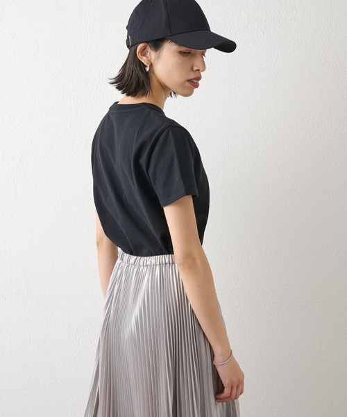 Whim Gazette(ウィムガゼット)の「【THE PAUSE】コットンパックT(2枚セット)(Tシャツ/カットソー・レディース・ホワイト/ブラック・FREE)」の13枚目の写真