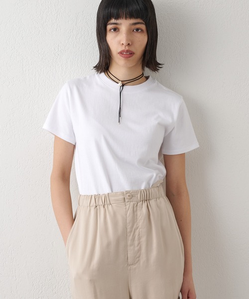 Whim Gazette(ウィムガゼット)の「【THE PAUSE】コットンパックT(2枚セット)(Tシャツ/カットソー・レディース・ホワイト/ブラック・FREE)」の21枚目の写真