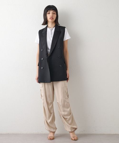 Whim Gazette(ウィムガゼット)の「【THE PAUSE】コットンパックT(2枚セット)(Tシャツ/カットソー・レディース・ホワイト/ブラック・FREE)」の22枚目の写真