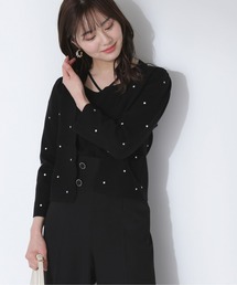 PROPORTION BODY DRESSING | スカラドットカーディガン / 1213174300(カーディガン/ボレロ)