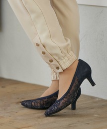 Mode et Jacomo（モードエジャコモ）の「ポインテッドトゥレースパンプス（パンプス）」
